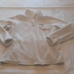 Patagonia white better sweater womens L